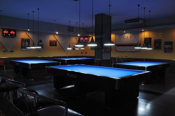 نشاط رياضي في لعبة البلياردو